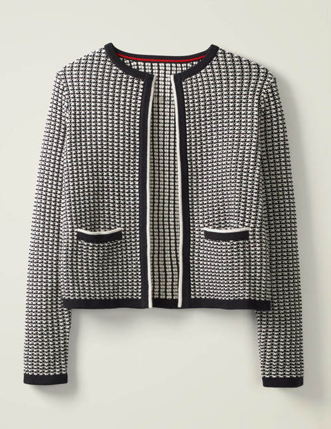 Cranbrook Cotton Cardigan - Navy Cranbrook Cotton Cardigan - Navy