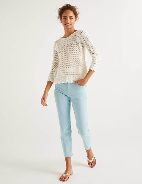 Danby Pointelle Sweater - Ivory Danby Pointelle Sweater - Ivory