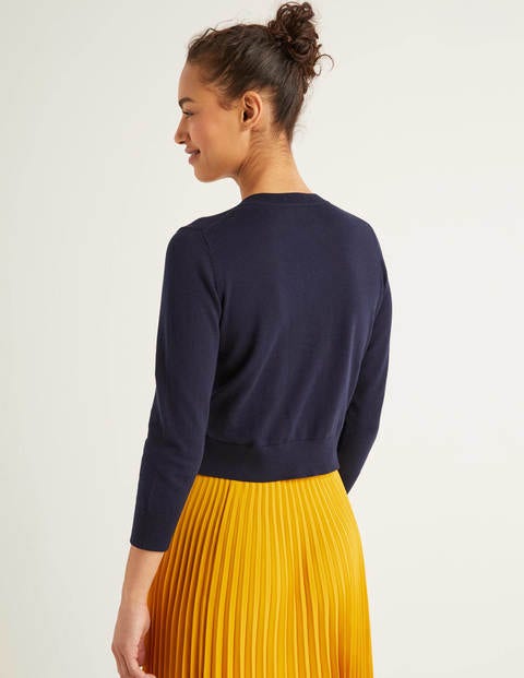 Gowrie Verzierter Cardigan - Navy Gowrie Verzierter Cardigan - Navy