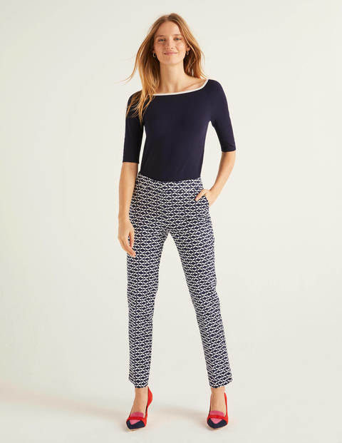 Bewdley Square Neck Jumper - Navy Bewdley Square Neck Jumper - Navy