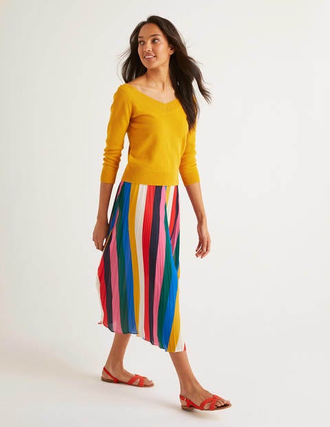 Pull Bristol texturé en coton - Soleil toscan Pull Bristol texturé en coton - Soleil toscan
