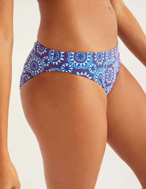 Bikini Bottoms - Bold Blue, Sun Tile Bikini Bottoms - Bold Blue, Sun Tile