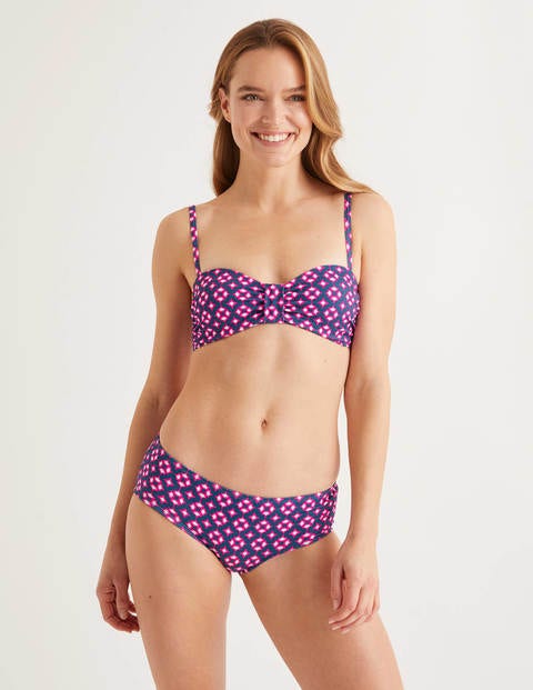 Bikini Shorts - Vibrant Teal, Diamond Drop Bikini Shorts - Vibrant Teal, Diamond Drop