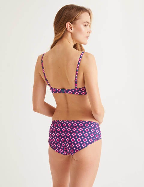 Bikini Shorts - Vibrant Teal, Diamond Drop Bikini Shorts - Vibrant Teal, Diamond Drop