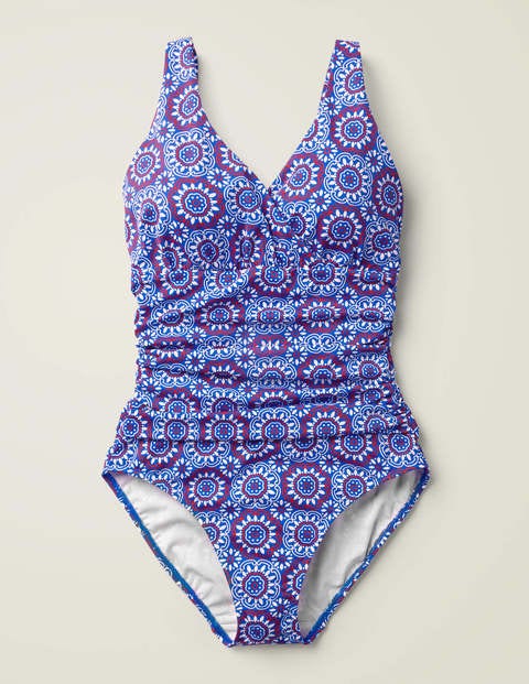 Talamanca Swimsuit - Bold Blue, Sun Tile Talamanca Swimsuit - Bold Blue, Sun Tile