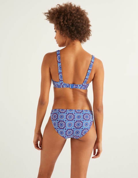 Talamanca Bikini Top - Bold Blue, Sun Tile Talamanca Bikini Top - Bold Blue, Sun Tile