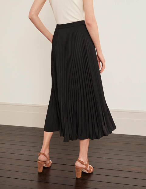 Kristen Pleated Skirt - Black Kristen Pleated Skirt - Black