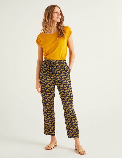 Bembridge Hose - Navy, Verstreute Geparden Bembridge Hose - Navy, Verstreute Geparden