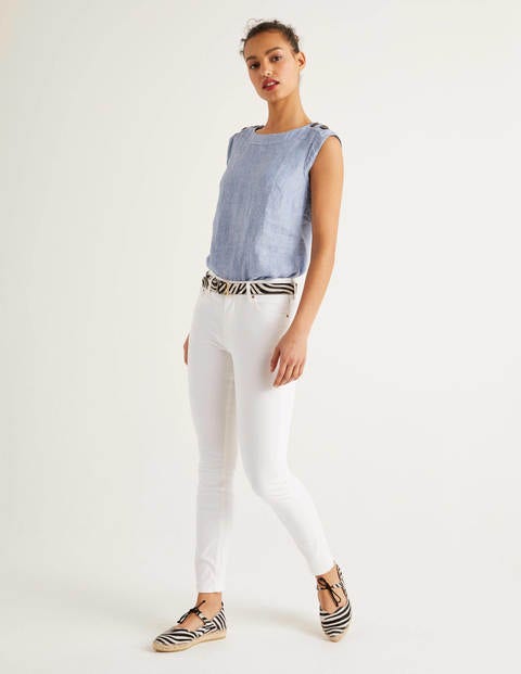 Skinny Jeans - White Skinny Jeans - White