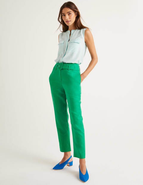emerald green pants