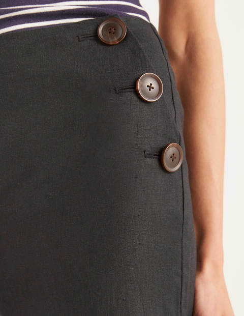 Falmouth Leinenhose - Schwarz Falmouth Leinenhose - Schwarz