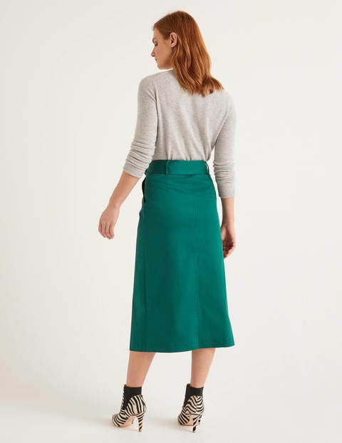 Pevensie Pencil Wrap Skirt - Forest Pevensie Pencil Wrap Skirt - Forest