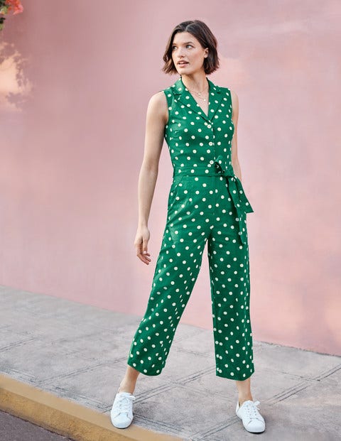 polka dot jumpsuit uk