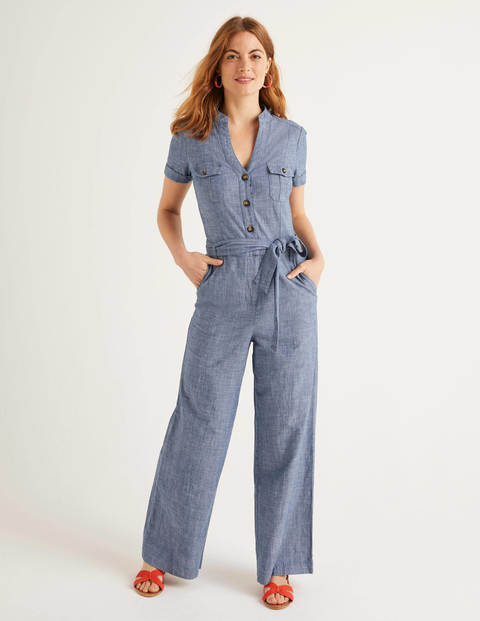 Cecily Jumpsuit - Chambray