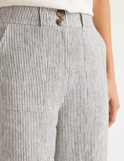 Filey Hose Mit Taschennaht - Feine Streifen Filey Hose Mit Taschennaht - Feine Streifen