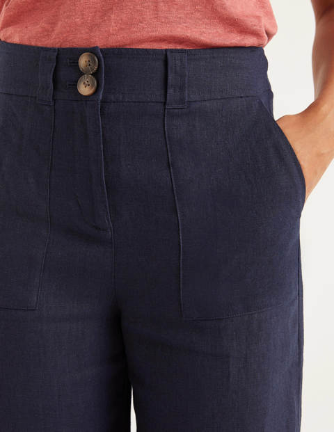 Filey Hose Mit Taschennaht - Navy Filey Hose Mit Taschennaht - Navy