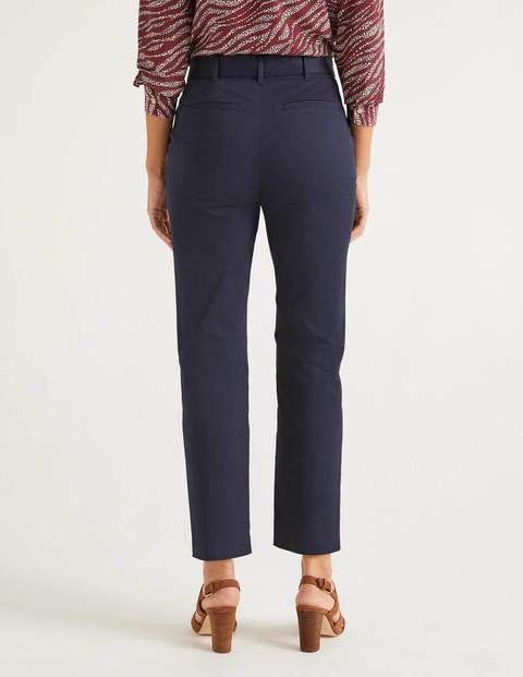 Highbury Tie Waist Trousers - Navy Highbury Tie Waist Trousers - Navy