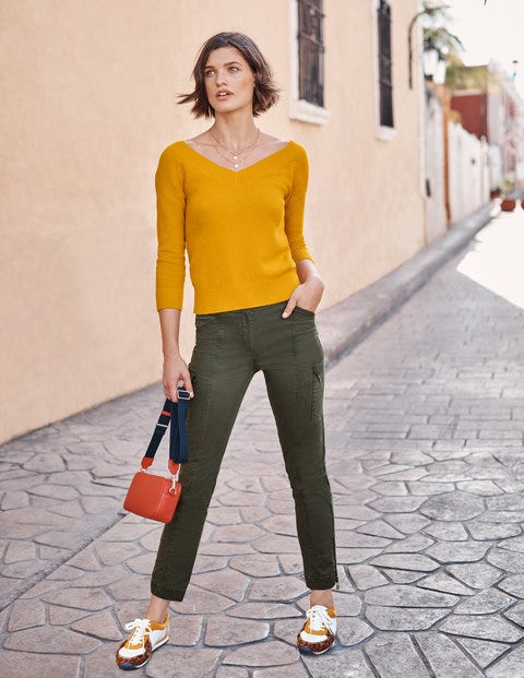 Walberswick Cargohose - Klassisches Khaki Walberswick Cargohose - Klassisches Khaki