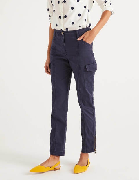 Walberswick Cargo Trousers - Navy Walberswick Cargo Trousers - Navy