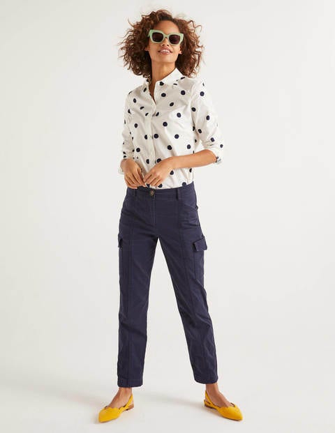 Walberswick Cargo Trousers - Navy Walberswick Cargo Trousers - Navy