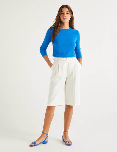 Hampton Shorts mit Gürtel - Naturweiß Hampton Shorts mit Gürtel - Naturweiß