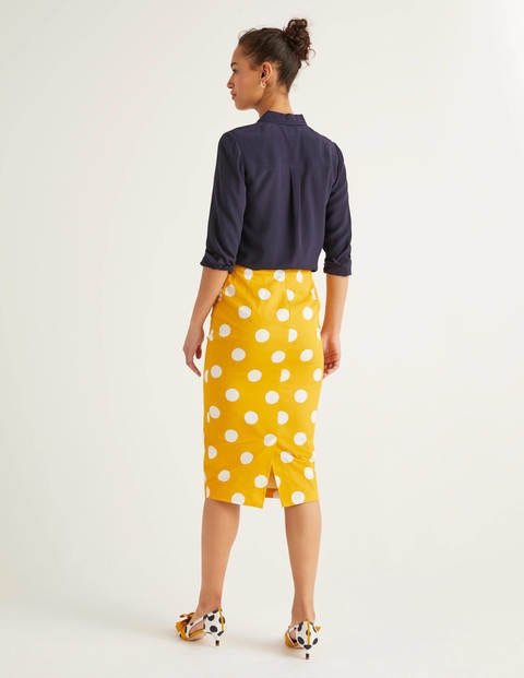 Chatterley Pencil Skirt - Tuscan Sun, Brand Spot Chatterley Pencil Skirt - Tuscan Sun, Brand Spot
