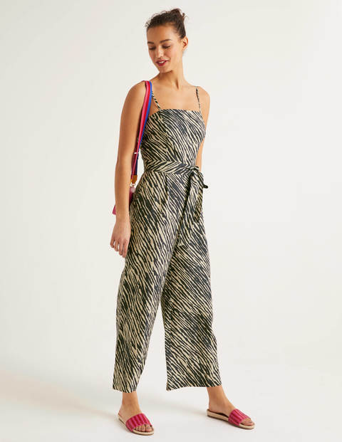 Combinaison Colette en lin - Motif animal Combinaison Colette en lin - Motif animal