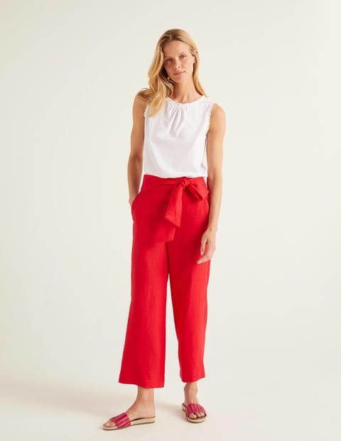 Weymouth Leinenhose - Rot Weymouth Leinenhose - Rot