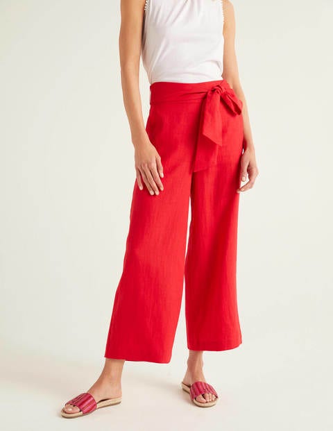 Weymouth Leinenhose - Rot Weymouth Leinenhose - Rot