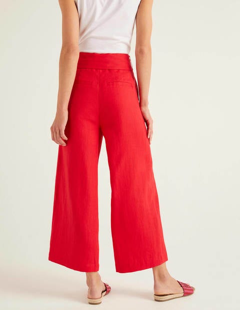 Weymouth Leinenhose - Rot Weymouth Leinenhose - Rot