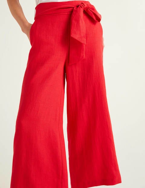 Weymouth Linen Pants - Red Weymouth Linen Pants - Red