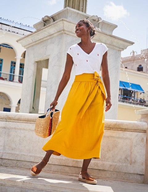 boden midi skirt