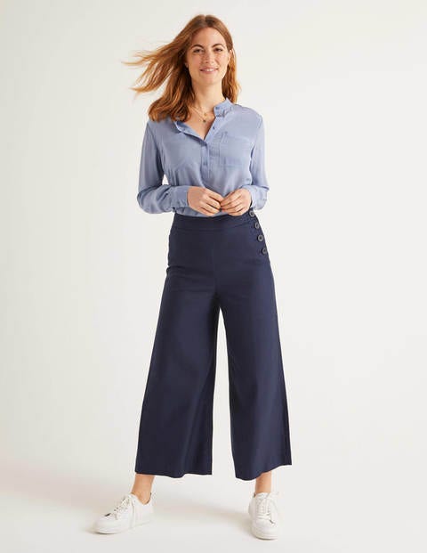 Bray Culottes - Navy Bray Culottes - Navy