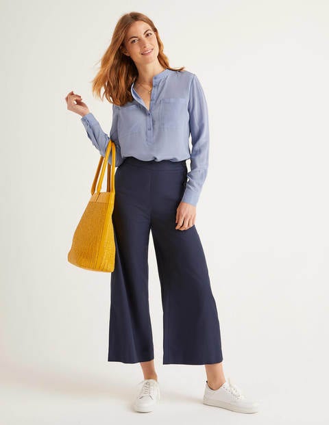 Bray Culottes - Navy Bray Culottes - Navy