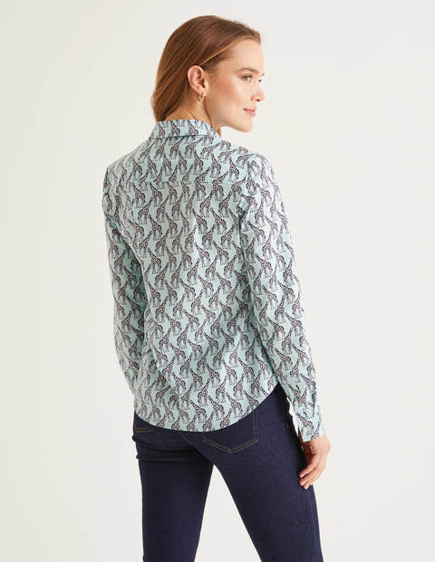 Modern Classic Shirt - Light Surf, Safari Giraffe Modern Classic Shirt - Light Surf, Safari Giraffe