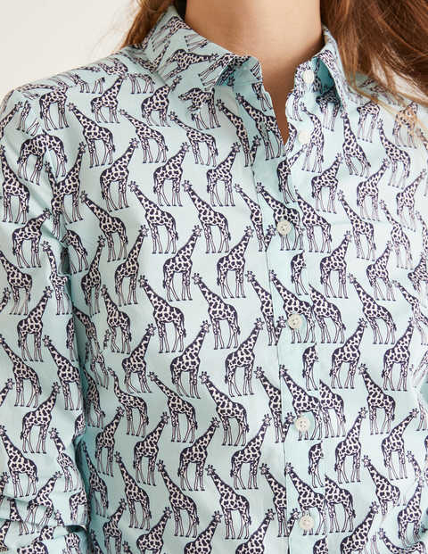 Modern Classic Shirt - Light Surf, Safari Giraffe Modern Classic Shirt - Light Surf, Safari Giraffe