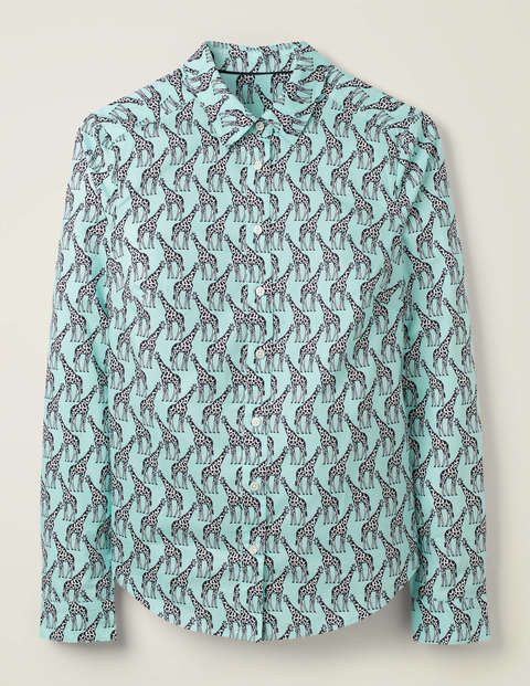 Modern Classic Shirt - Light Surf, Safari Giraffe Modern Classic Shirt - Light Surf, Safari Giraffe