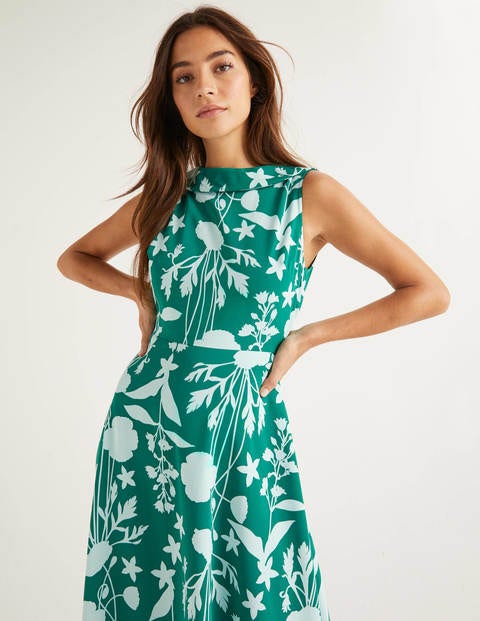 Clarissa Midi Dress - Forest, Garden Charm Clarissa Midi Dress - Forest, Garden Charm