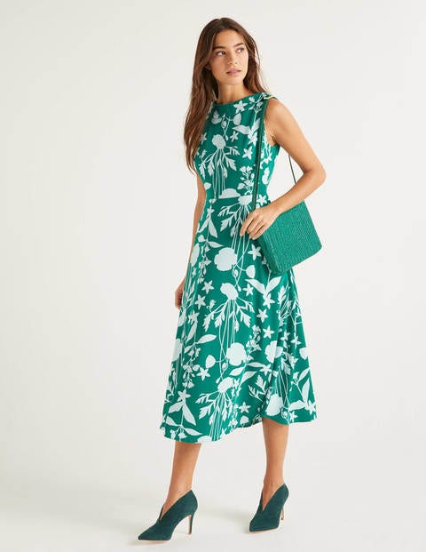 Clarissa Midi Dress - Forest, Garden Charm Clarissa Midi Dress - Forest, Garden Charm
