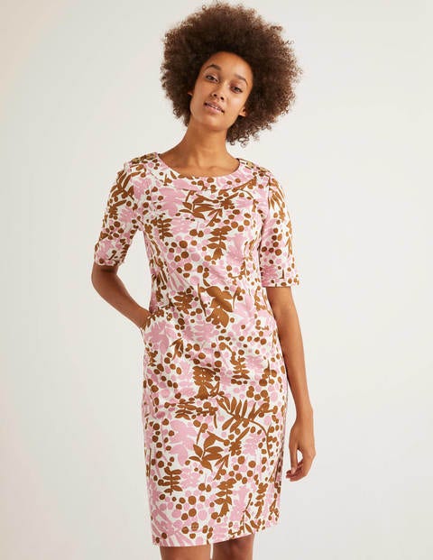 Robe Iona à boutons - Formica, motif Shadow Bloom Robe Iona à boutons - Formica, motif Shadow Bloom