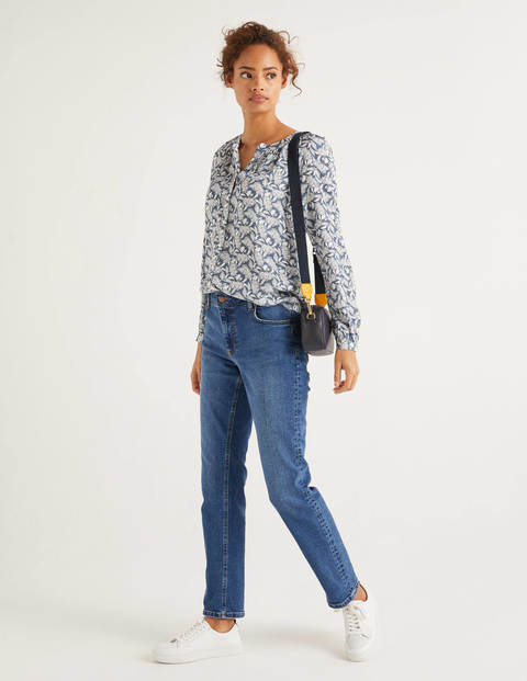 Naomi Blouse - Sailor, Jungle Bloom Naomi Blouse - Sailor, Jungle Bloom