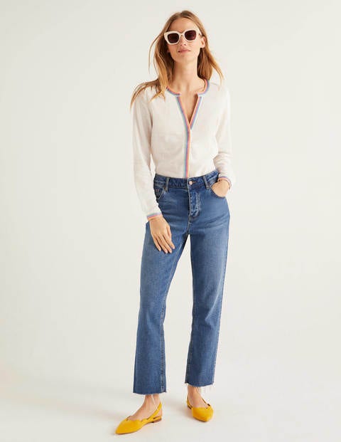 Clea Embroidered Top - White Clea Embroidered Top - White