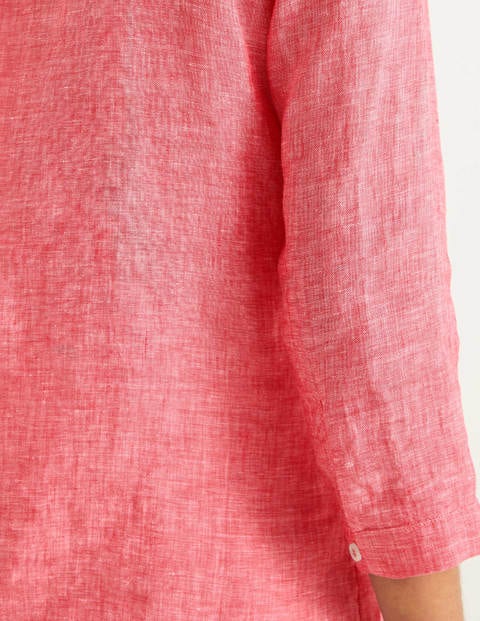 Poppy Linen Top - Post Box Red Poppy Linen Top - Post Box Red