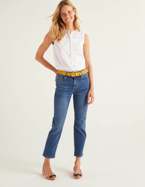 Casey Broderie Shirt - White Casey Broderie Shirt - White