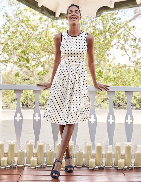 boden spotted dress