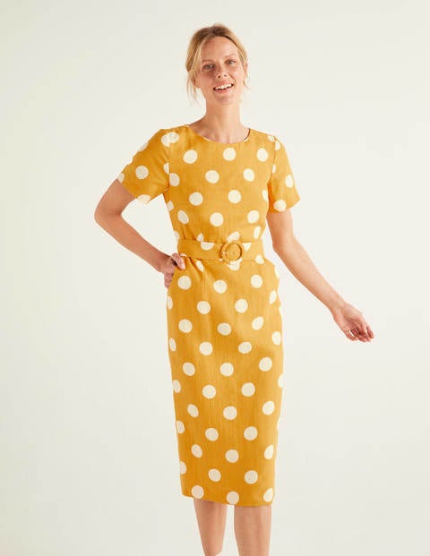 boden alberta linen dress