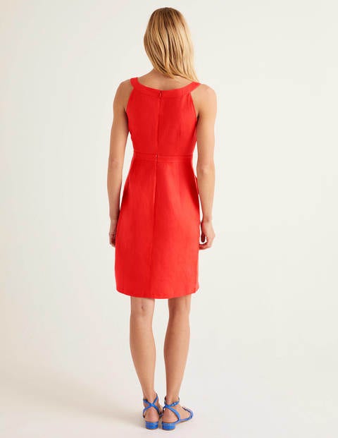 Oriel Linen Dress - Orange Oriel Linen Dress - Orange