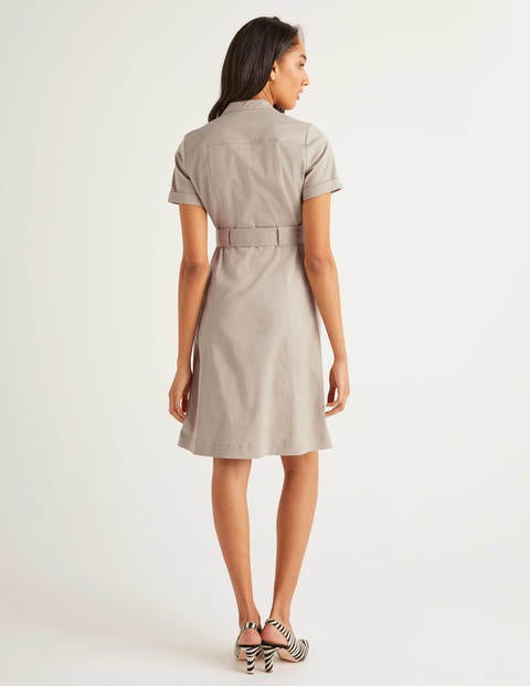Cecily Shirt Dress - Soft Stone Cecily Shirt Dress - Soft Stone