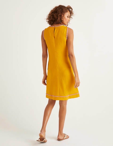 Robe Romaine en lin - Soleil toscan Robe Romaine en lin - Soleil toscan
