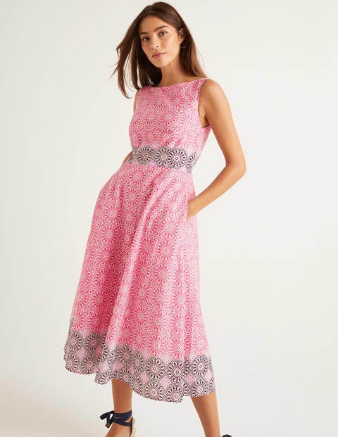 Deborah Kleid - Pink, Sonnenmuster Deborah Kleid - Pink, Sonnenmuster